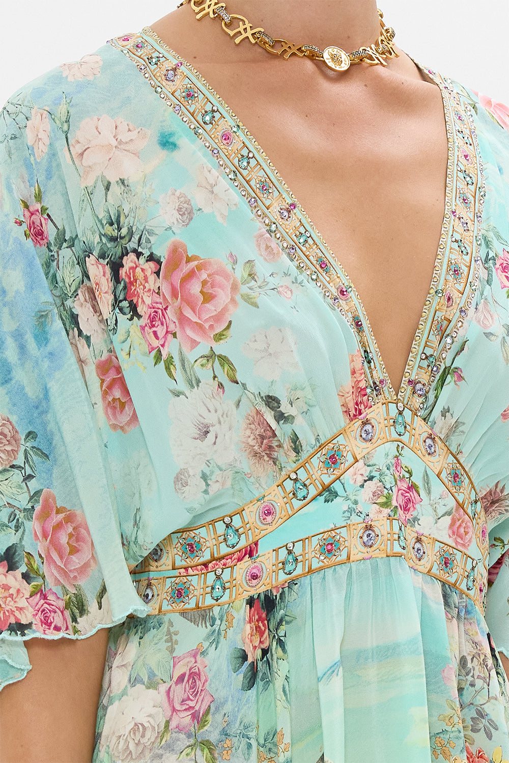 SHORT WAISTED DRESS THE JEWELLERY MUSEUM