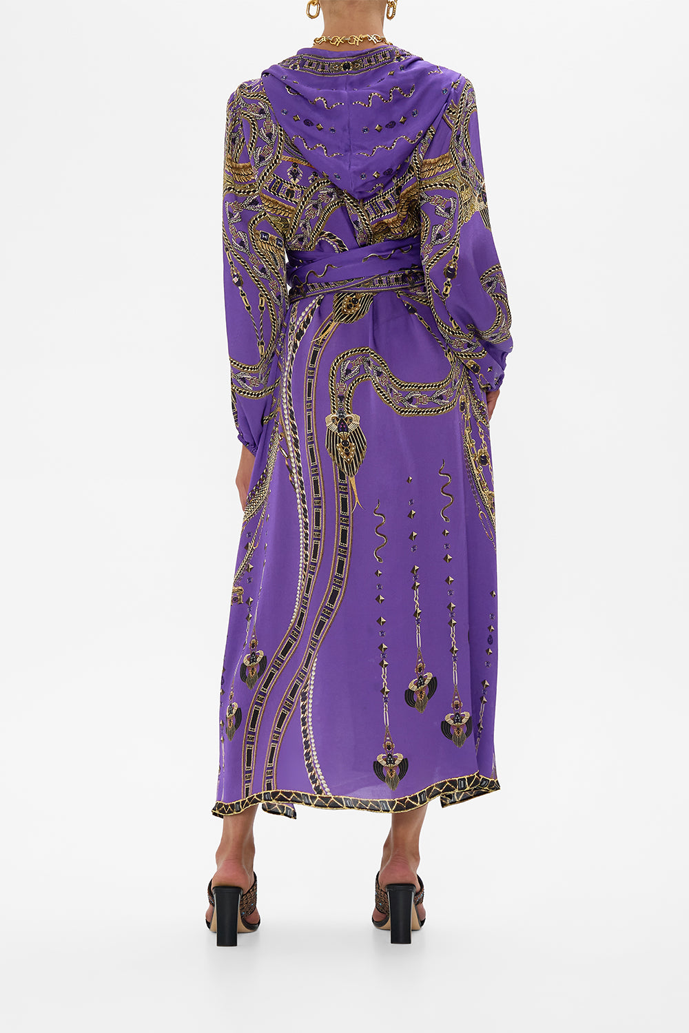 BLOUSON SLEEVE LAYER WITH HOOD LUXORLAND LADY