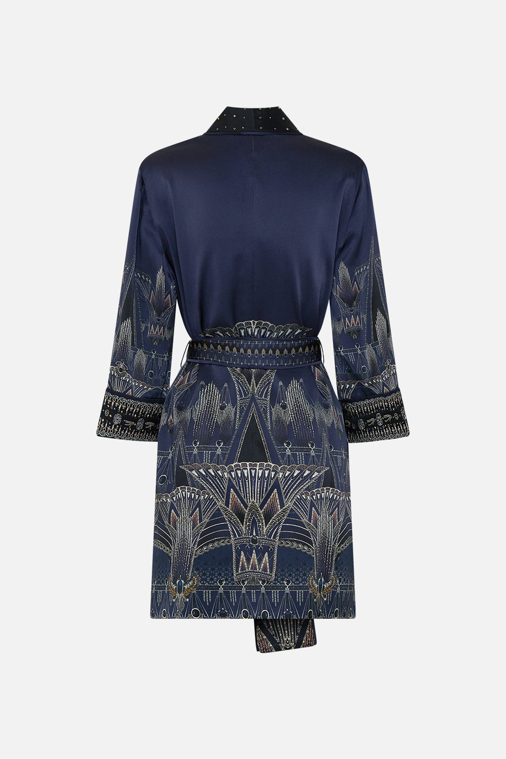 ROLL COLLAR PAJAMA JACKET THE EGYPT EFFECT