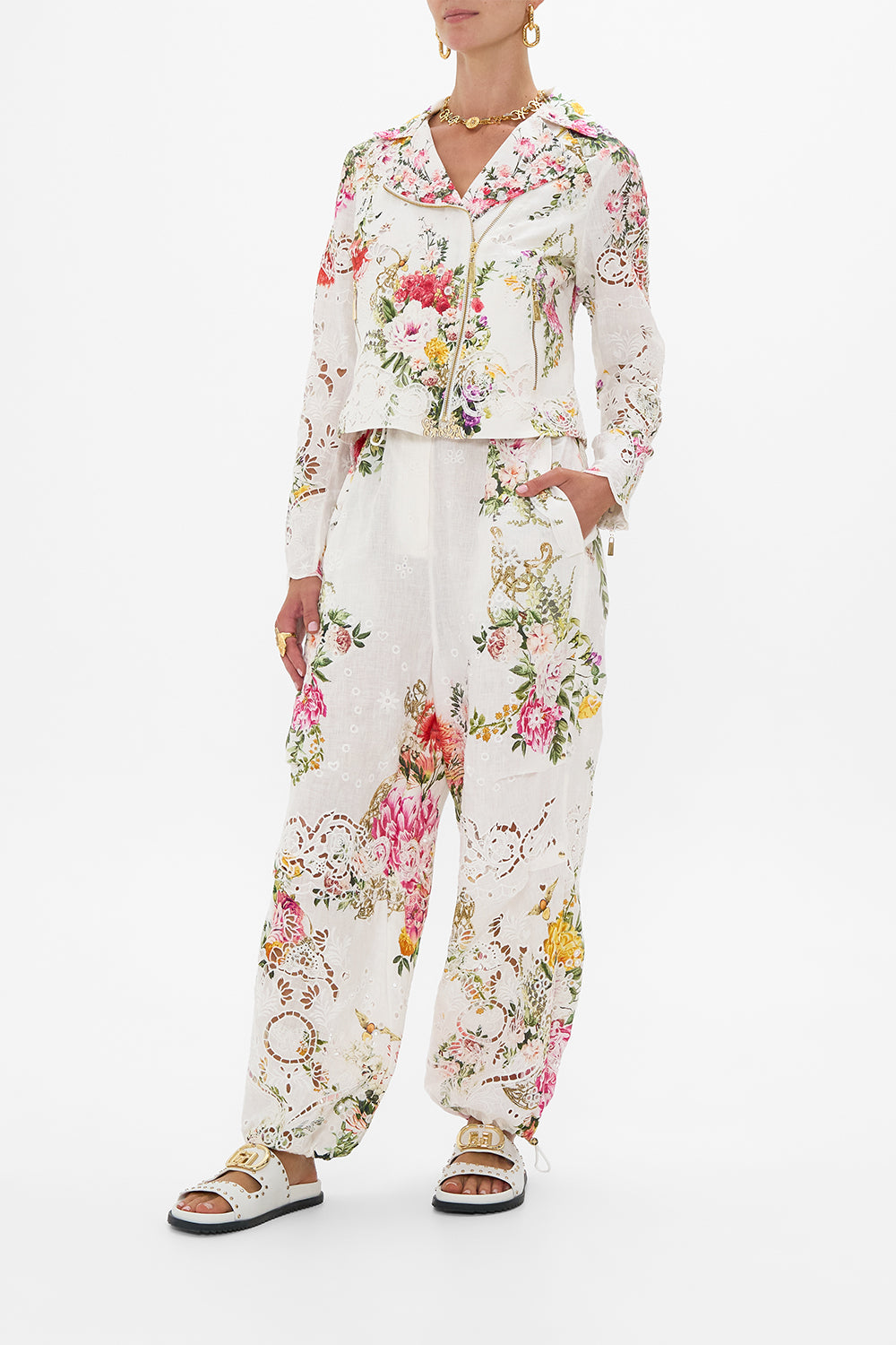 PARACHUTE PANT EGYPTIAN ROSE