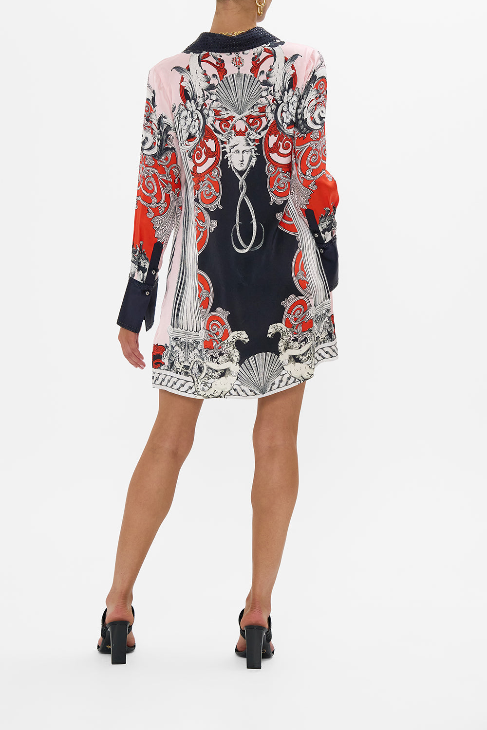 MINI SHIRT DRESS MARK OF MEDUSA