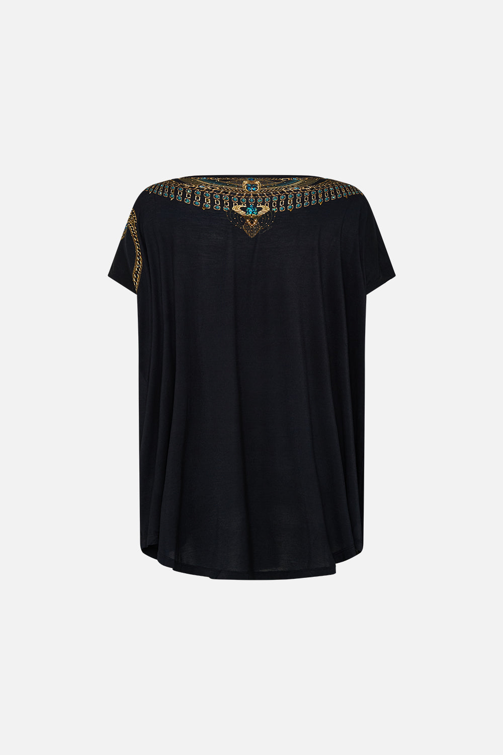 LOOSE FIT TEE - BLACK CALL ME CLEOPATRA