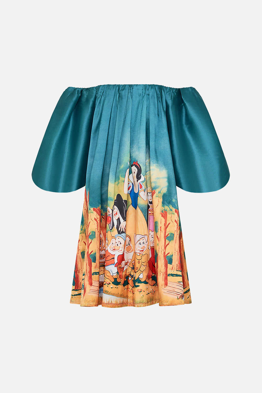 Disney CAMILLA one shoulder dress in Kindest One Of All print