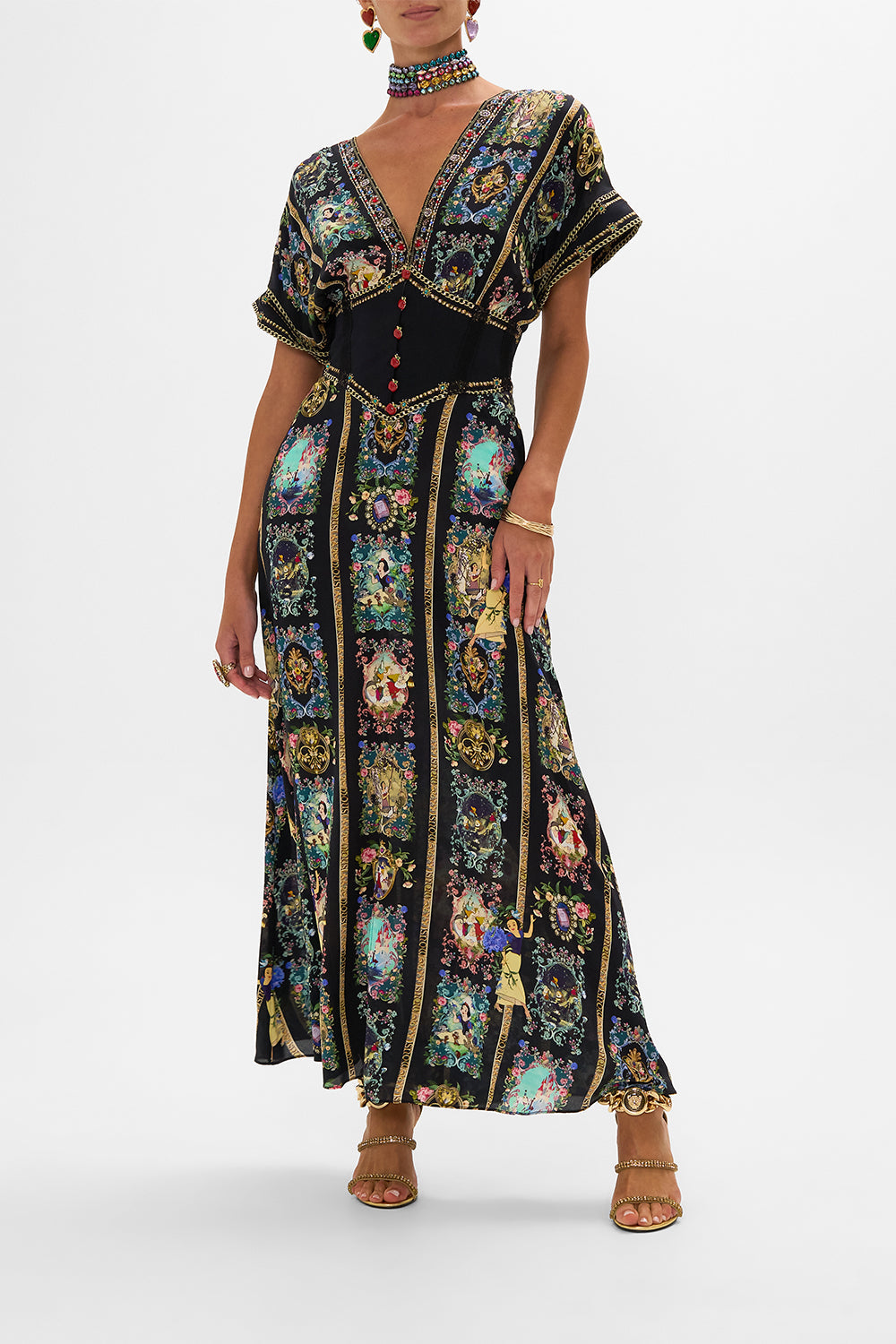 Disney CAMILLA corset in Happily Ever After print