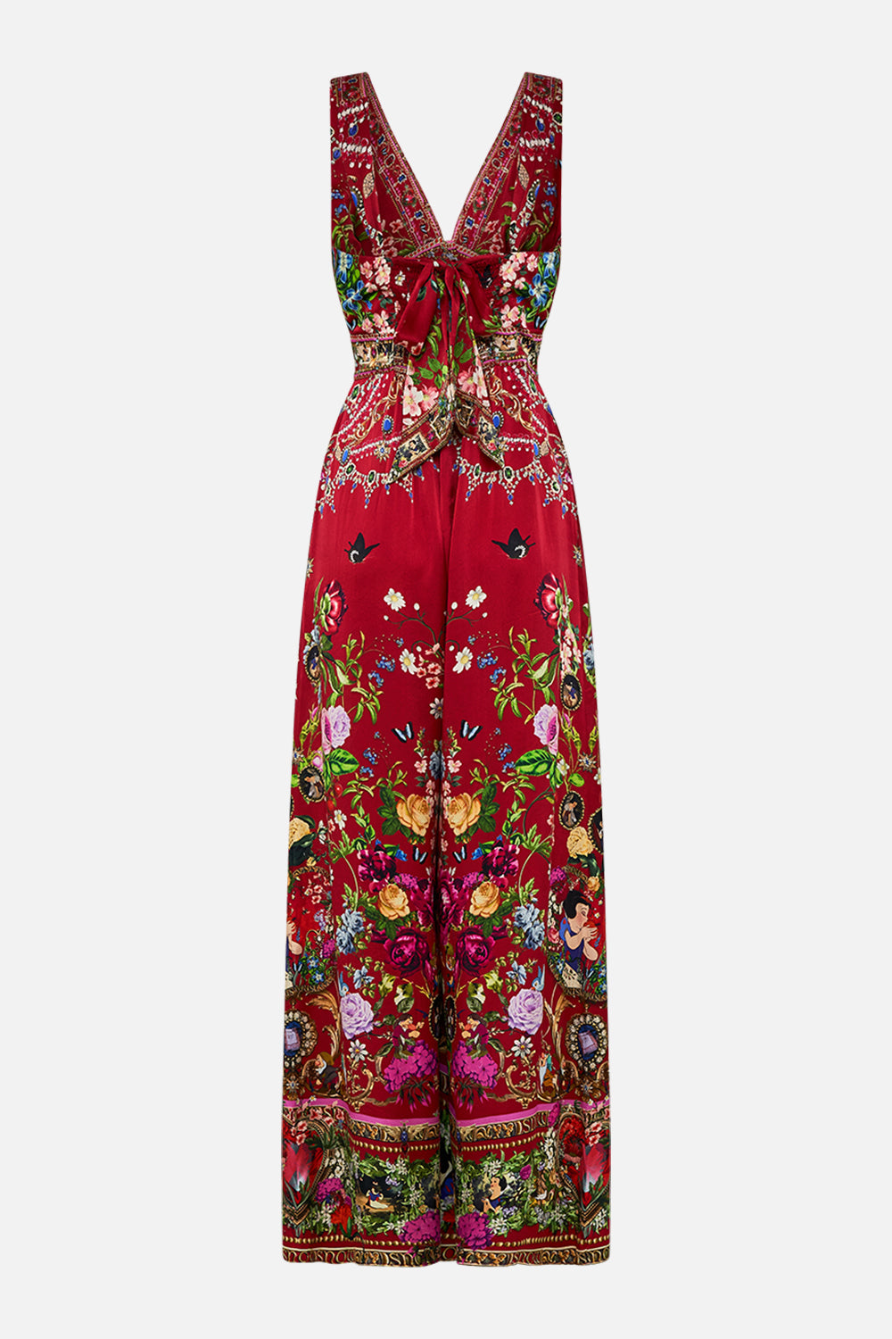 Disney CAMILLA jumpsuit in Just One Bite Snow White print