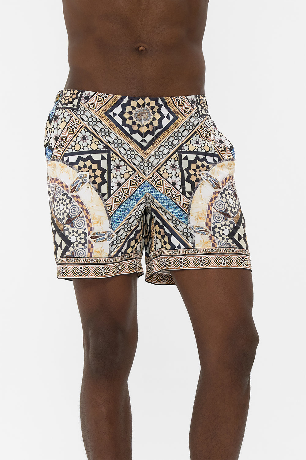 MID LENGTH SWIM SHORT MAKE ME YOUR MOSAIC