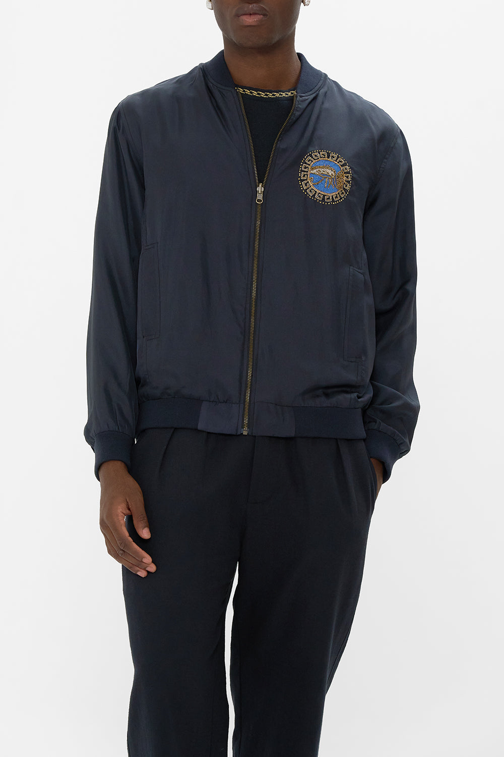 ZIP THROUGH REVERSIBLE BOMBER JACKET ERA OF EMPIRES