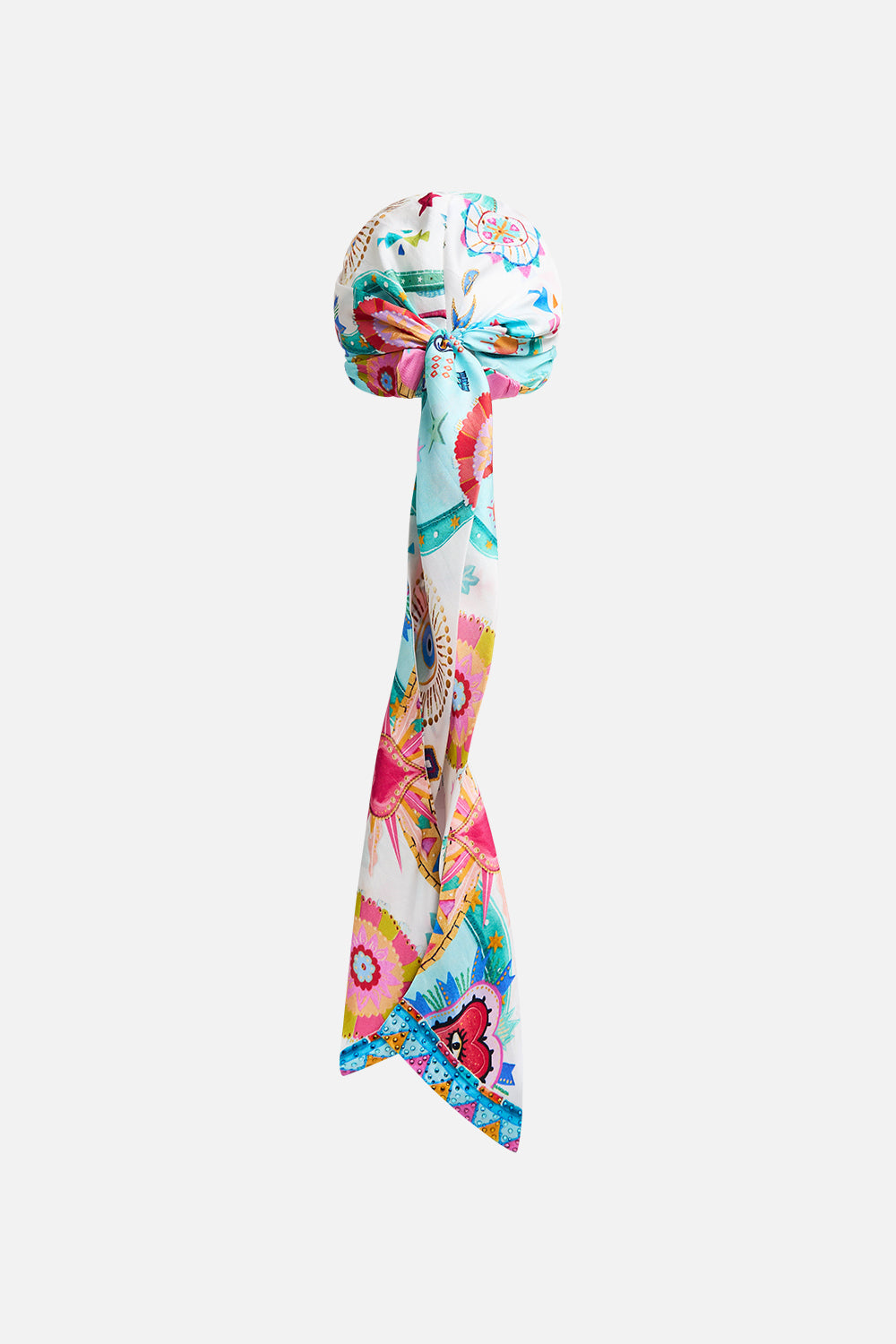 HEADSCARF WITH LONG TIES LIVING IN COLOUR