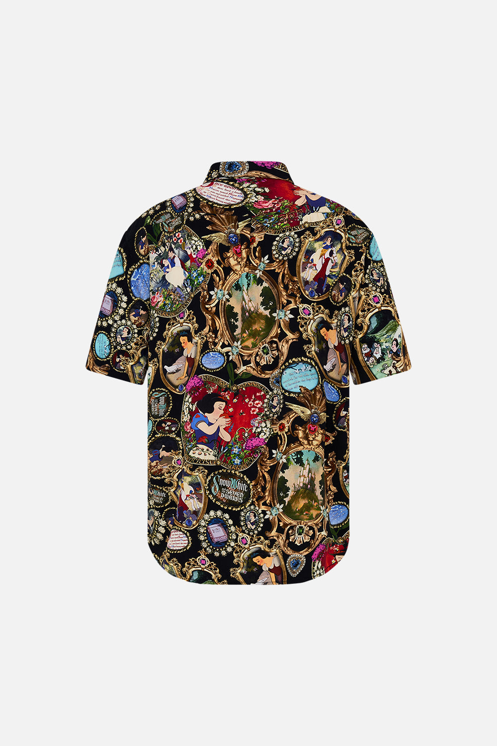 Disney CAMILLA silk shirt in Happuly Ever After print