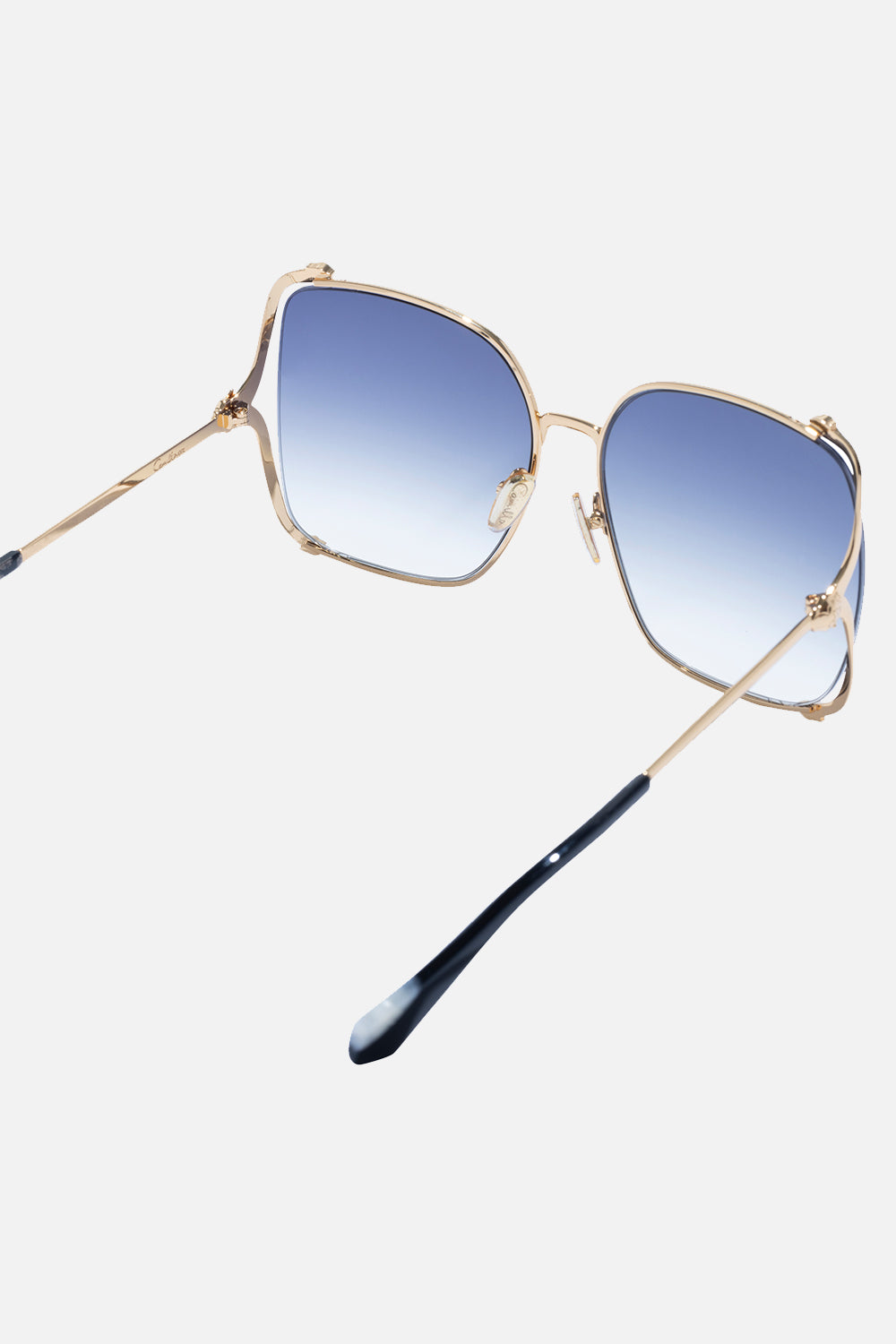 CAMILLA designer black sunglasses in Too Glam To Give A Damn