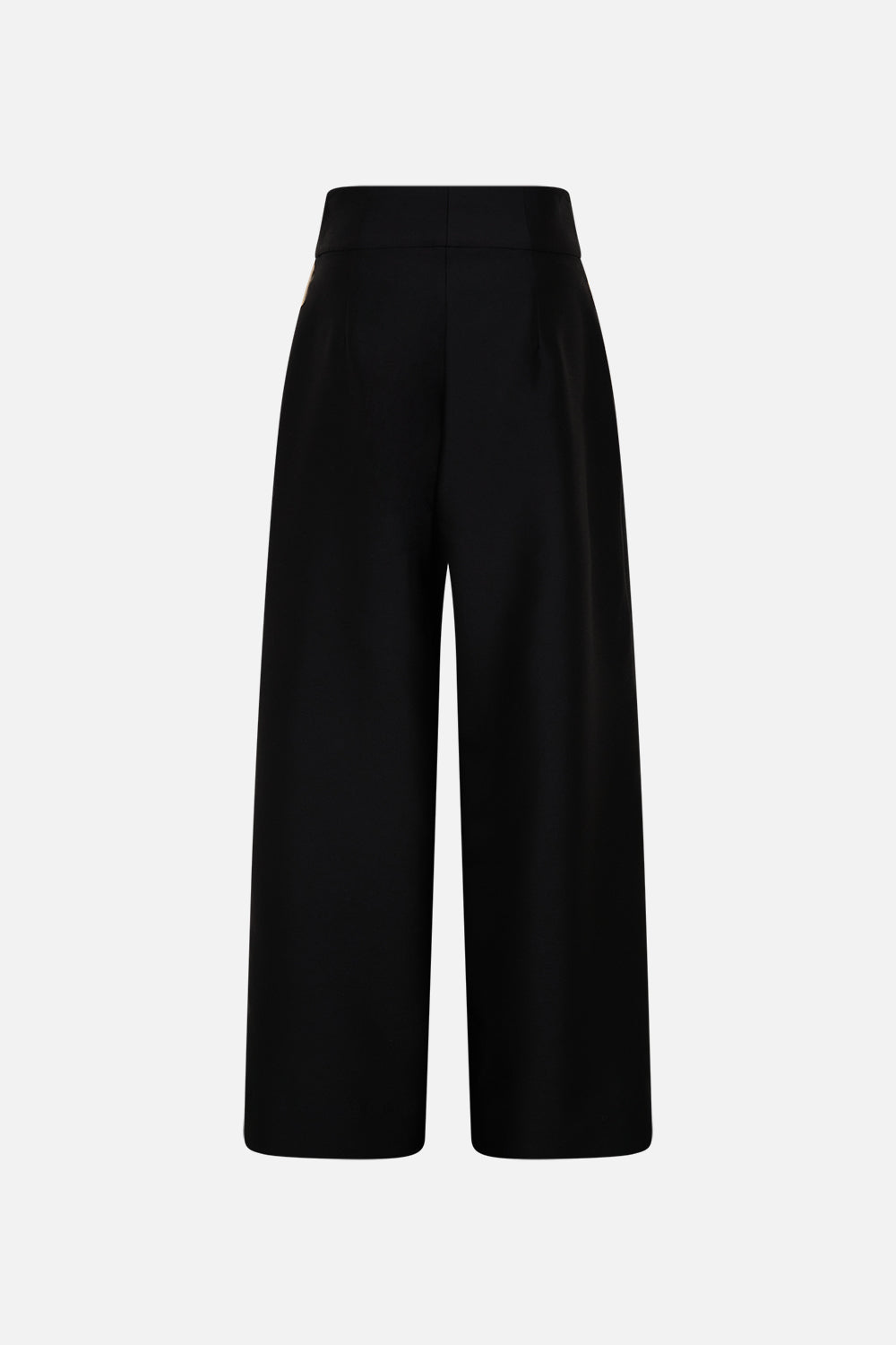 CAMILLA Wide Leg Pant With Buttons in Dynasty Daze print.