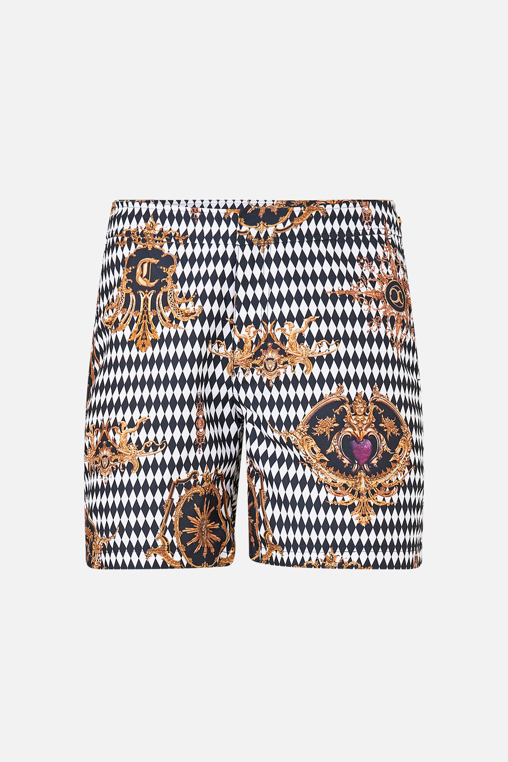 MID LENGTH SWIM SHORT MONARCHY MANIA