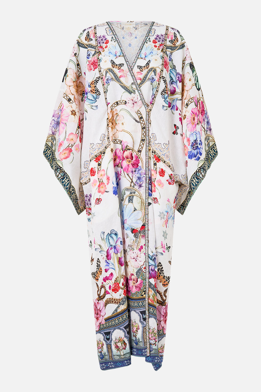 PANELLED WRAP KAFTAN MONSERRATE MAGIC
