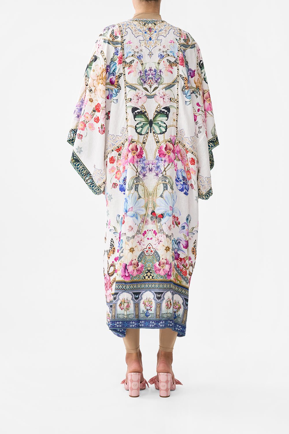 PANELLED WRAP KAFTAN MONSERRATE MAGIC