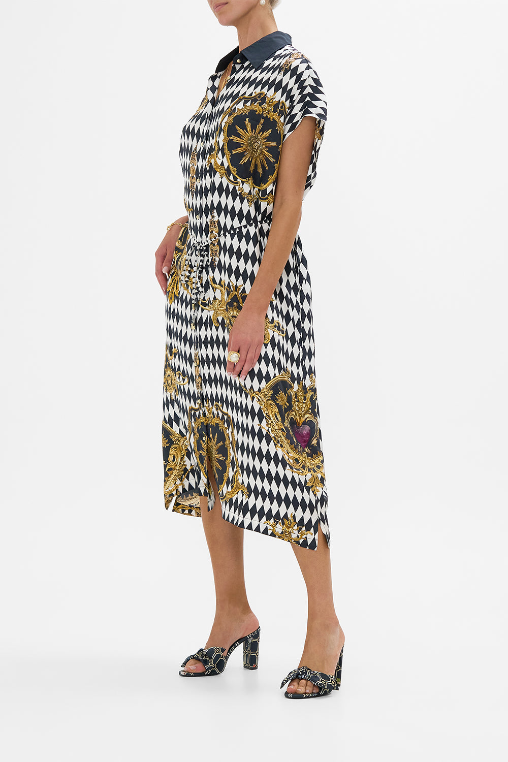 SLEEVELESS SHIRTDRESS MONARCHY MANIA