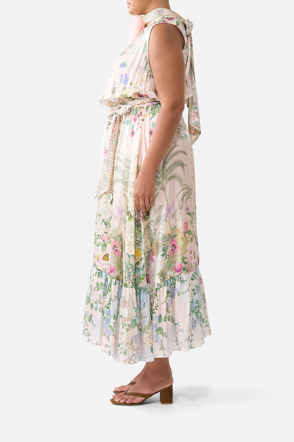 NECKTIE DRESS WITH ELASTICATED WAIST PALACIO PLAYGROUND