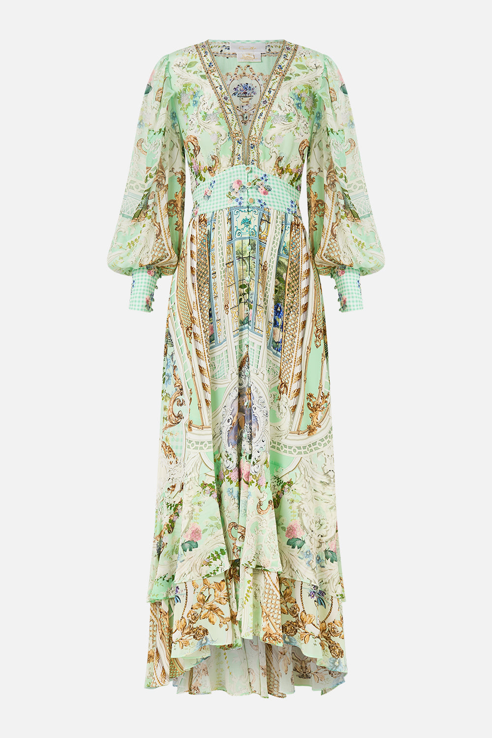 LONG BUTTON FRONT DRESS PESTANA PANORAMA