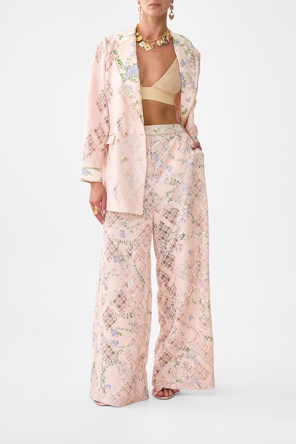 WIDE LEG WAISTED PANT PALACIO PLAYGROUND