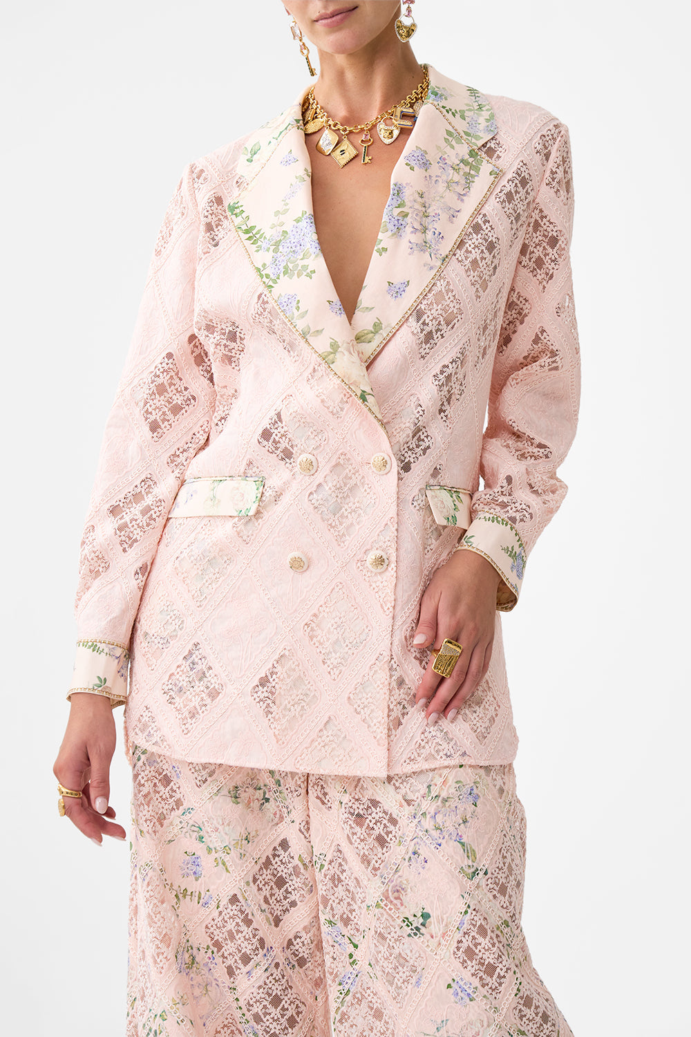 DOUBLE BREASTED SOFT JACKET PALACIO PLAYGROUND