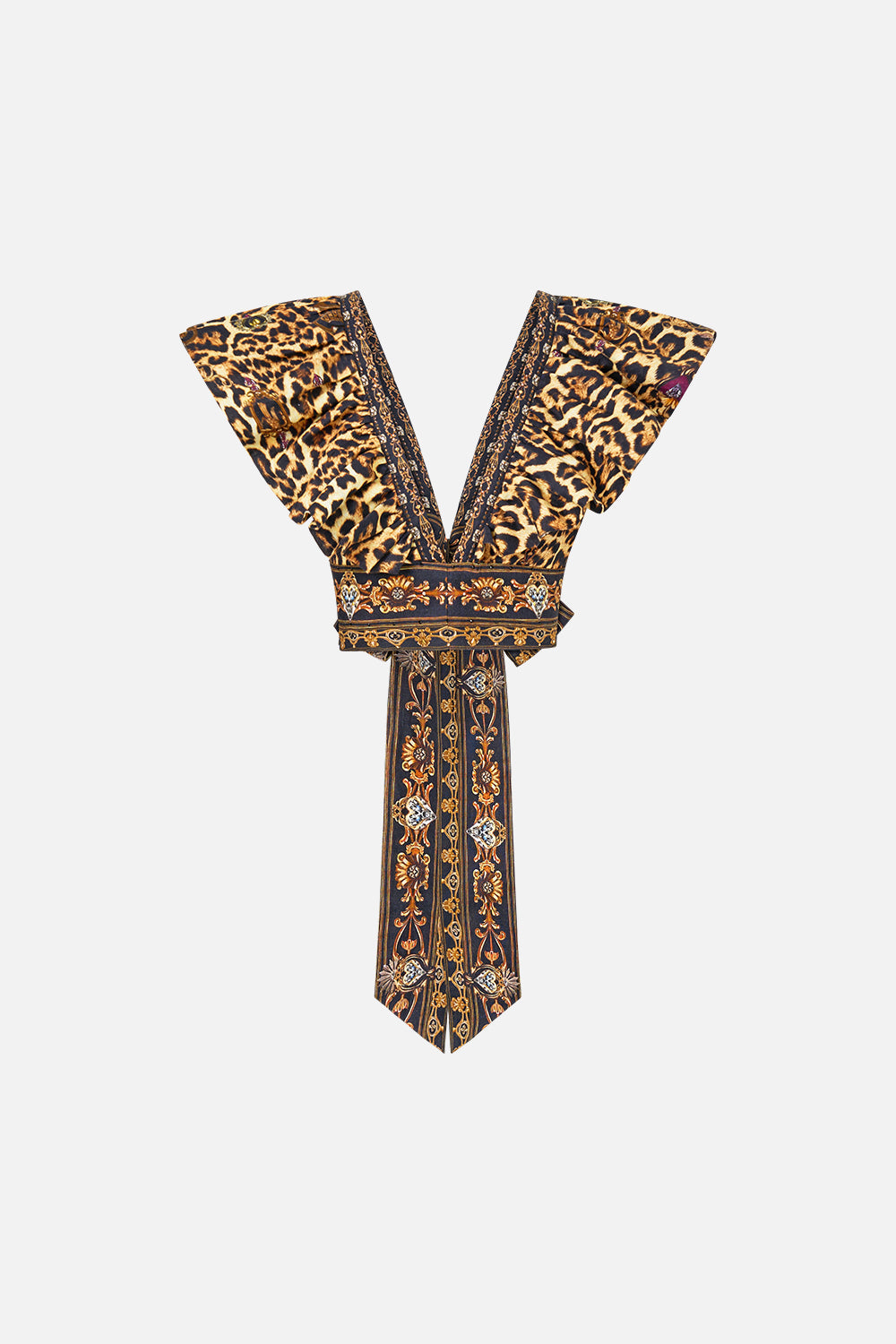 RUFFLE WRAP TOP SAINTS AND SISTERS