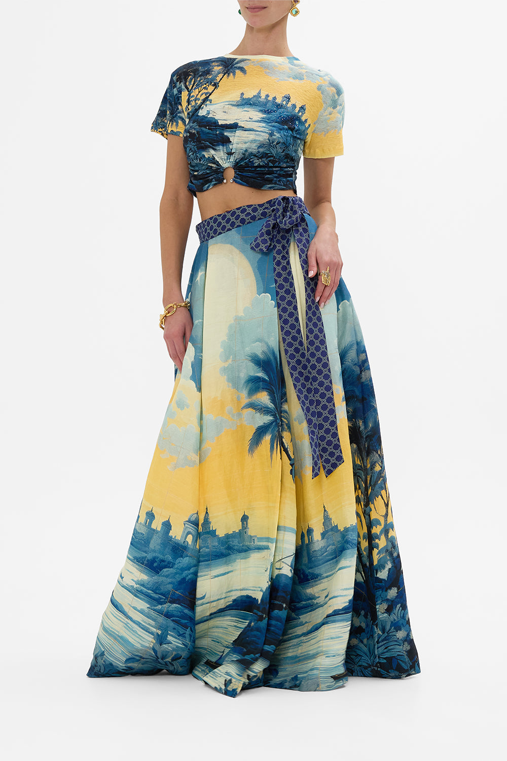 JERSEY T-SHIRT WITH HARDWARE SONG OF SAINT ANTHONY