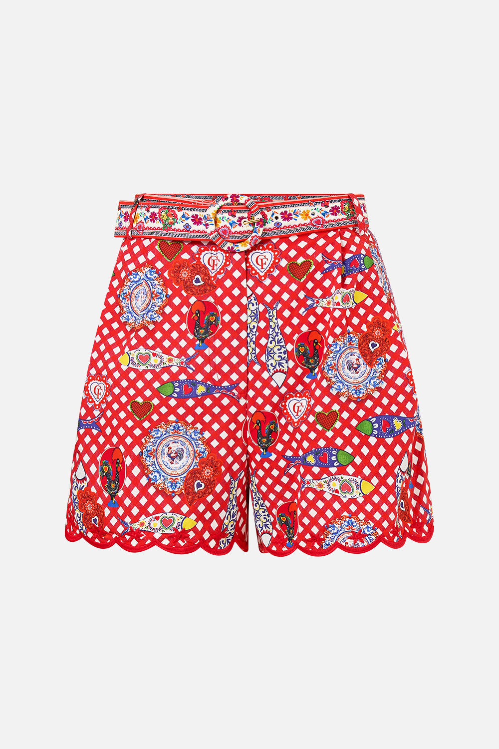 TUCK FRONT SHORT FAITH, LUCK & JUSTICE