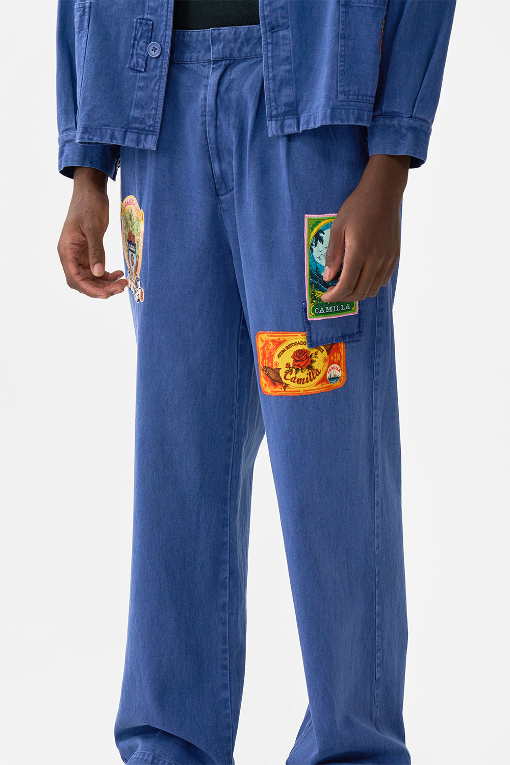 STRAIGHT LEG PLEATED CHINO SONG OF SAINT ANTHONY