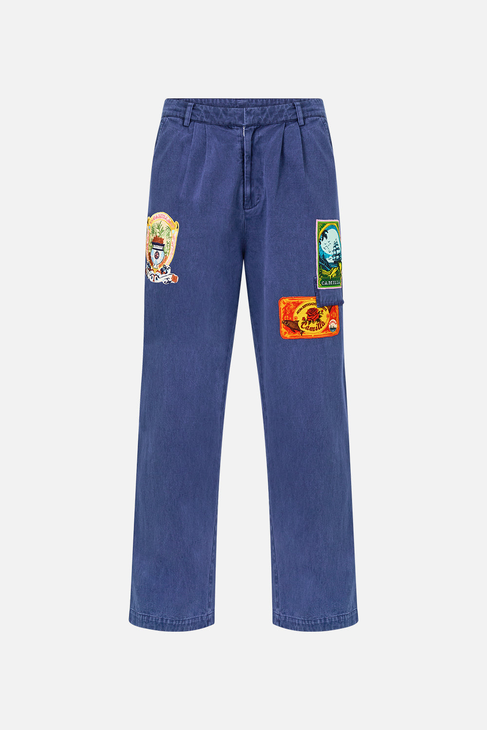 STRAIGHT LEG PLEATED CHINO SONG OF SAINT ANTHONY