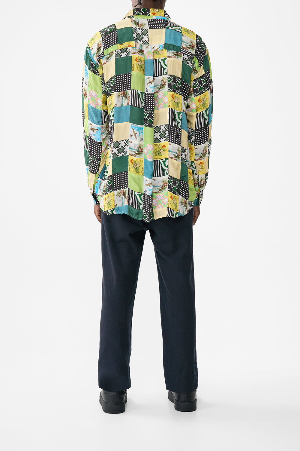 OVERSIZED PATCHWORK SHIRT MY PORTO PEN PAL