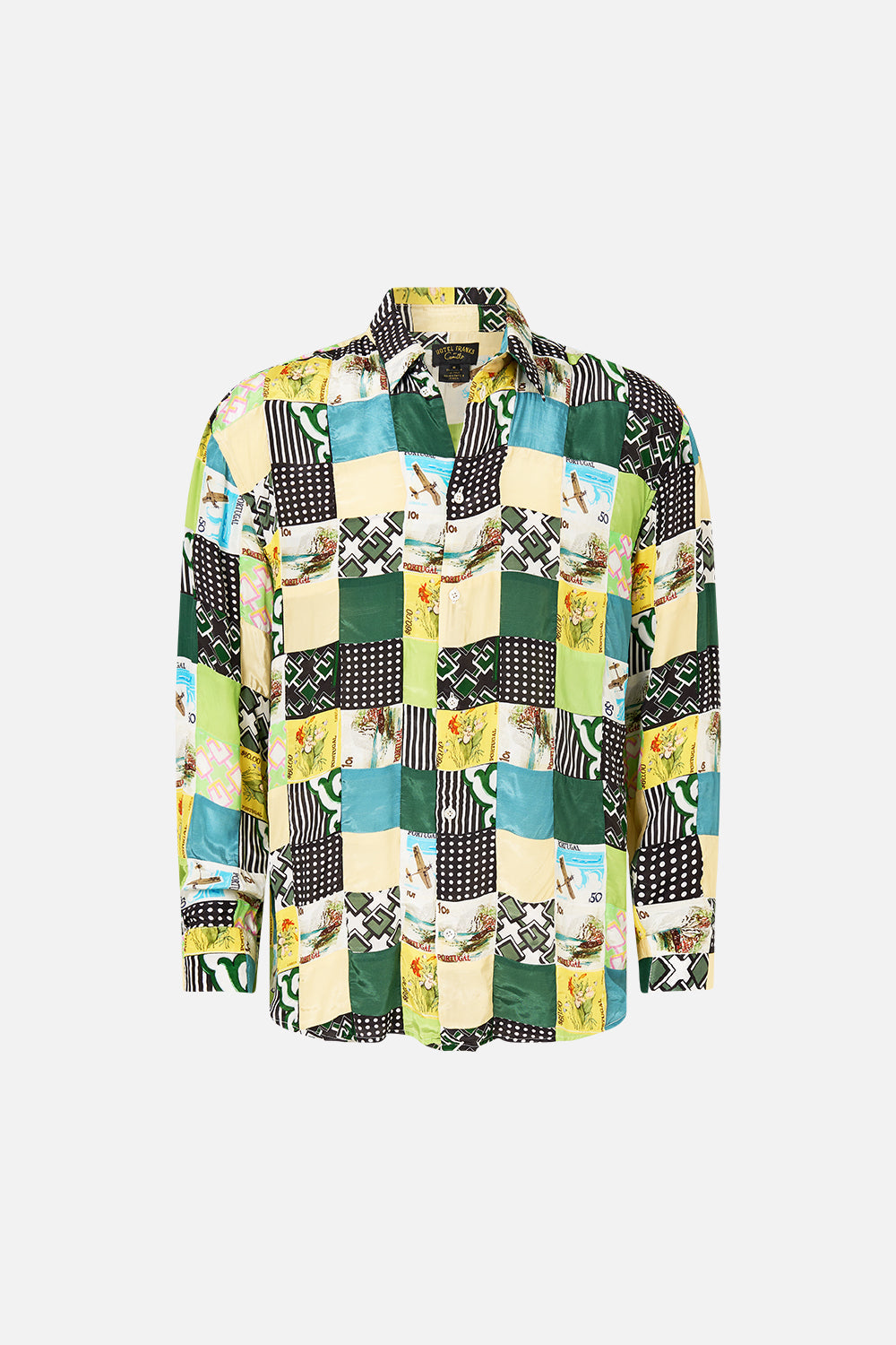 OVERSIZED PATCHWORK SHIRT MY PORTO PEN PAL