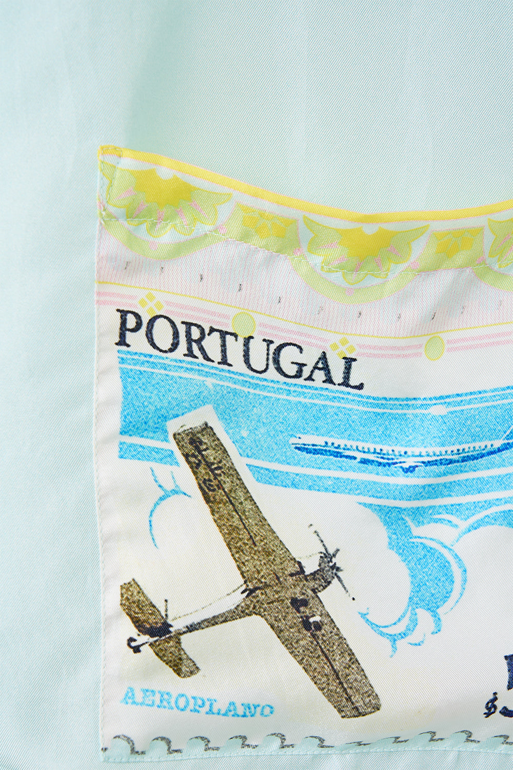 SHORT SLEEVE CABANA SHIRT WITH LOVE FROM LISBON