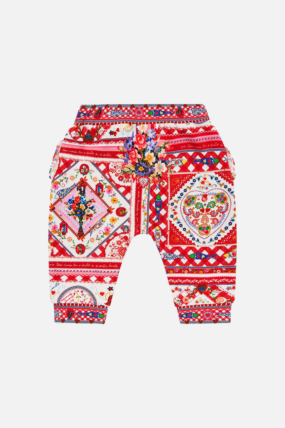 BABIES FRILL DROP CROTCH PANT FAITH, LUCK & JUSTICE