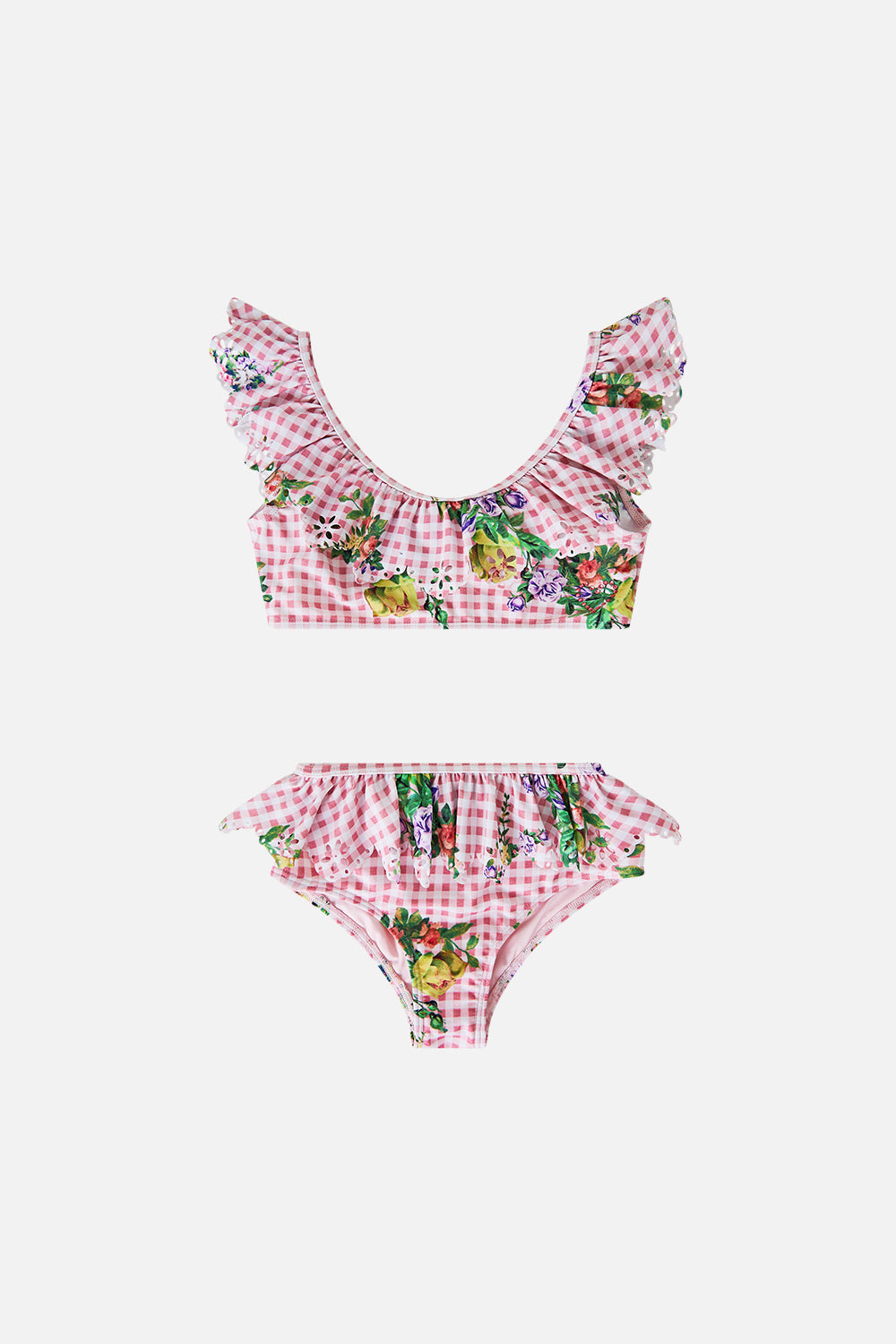 KIDS FRILL CROP BIKINI SET 12-14 LISBON LULLABY