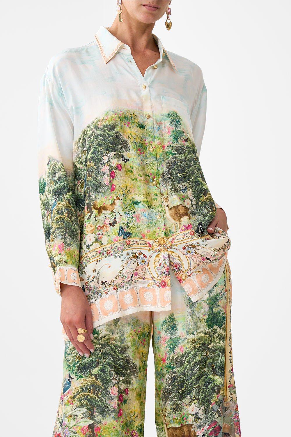 SINGLE POCKET SHIRT ARCHES OF AMOR