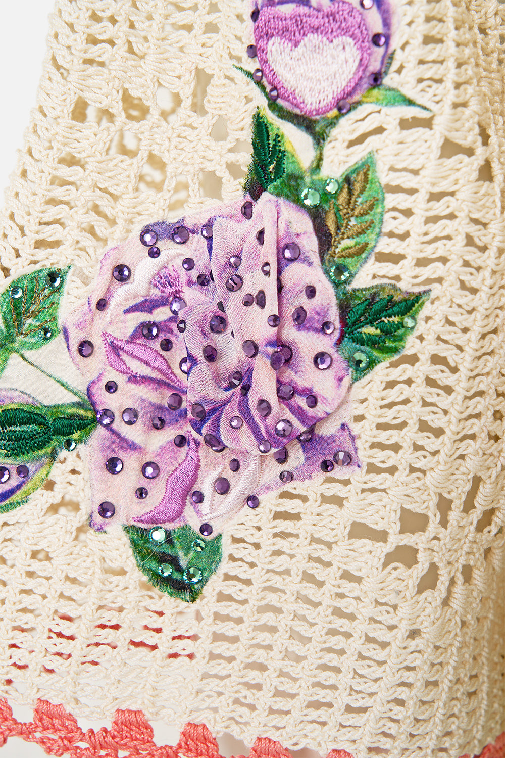 CLASSIC SHIRT- CROCHET ARCHES OF AMOR