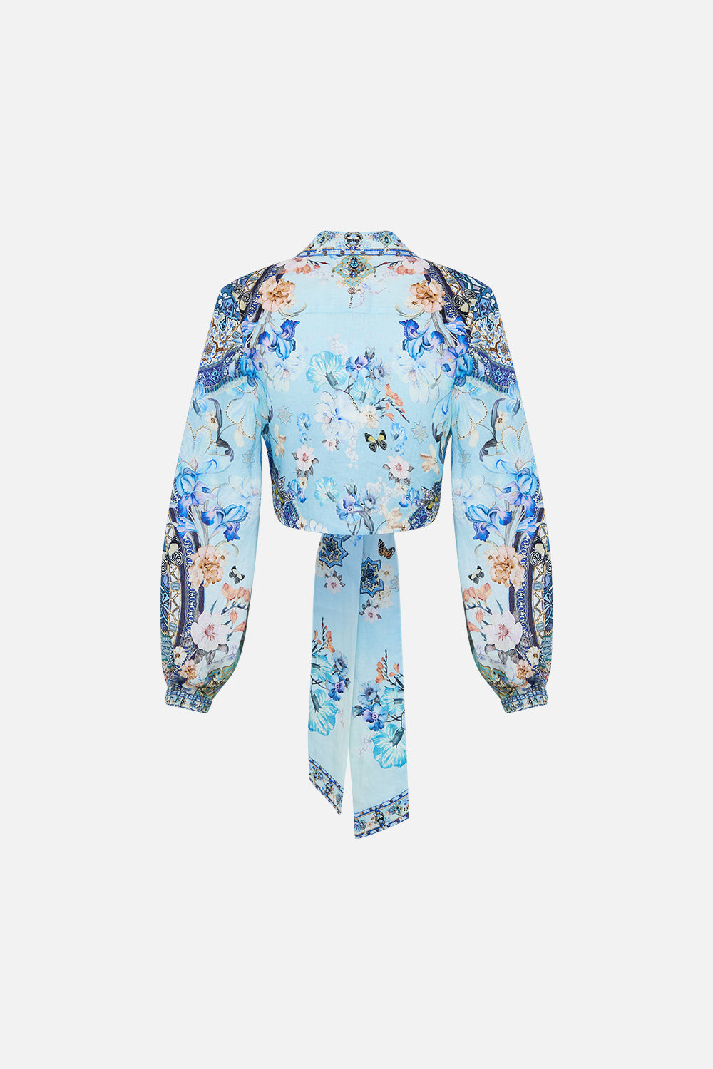 CROPPED WRAP SHIRT AL MANIAL PALACE MEMOIRS