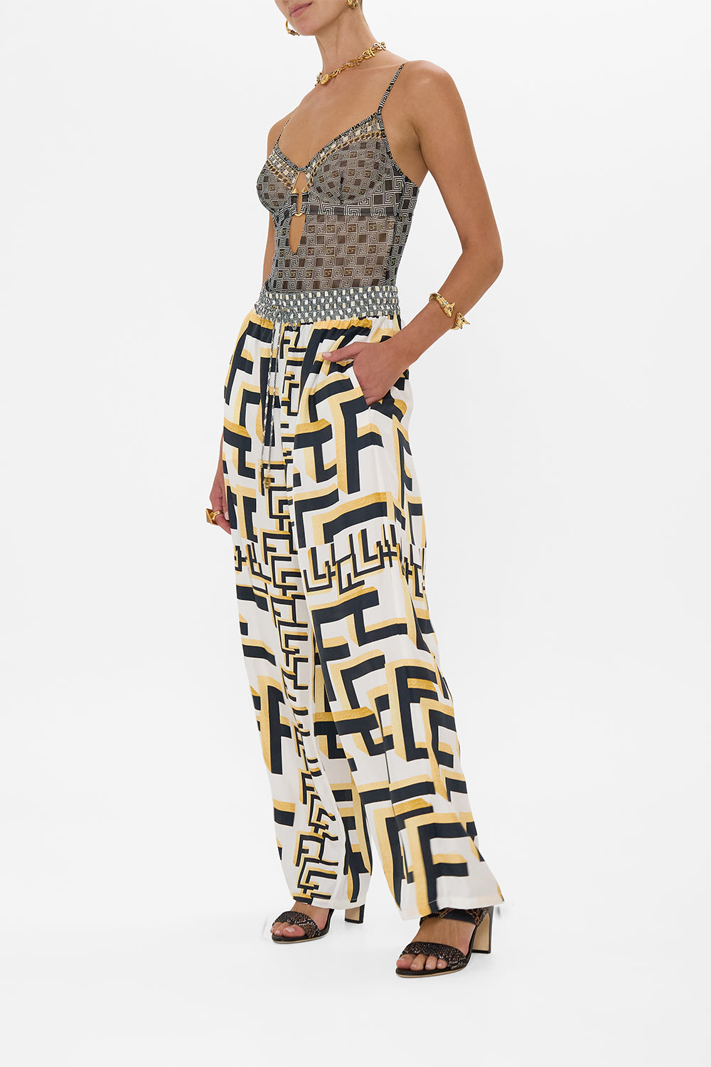 STRAIGHT LEG PANT TEMPLES OF DENDARA