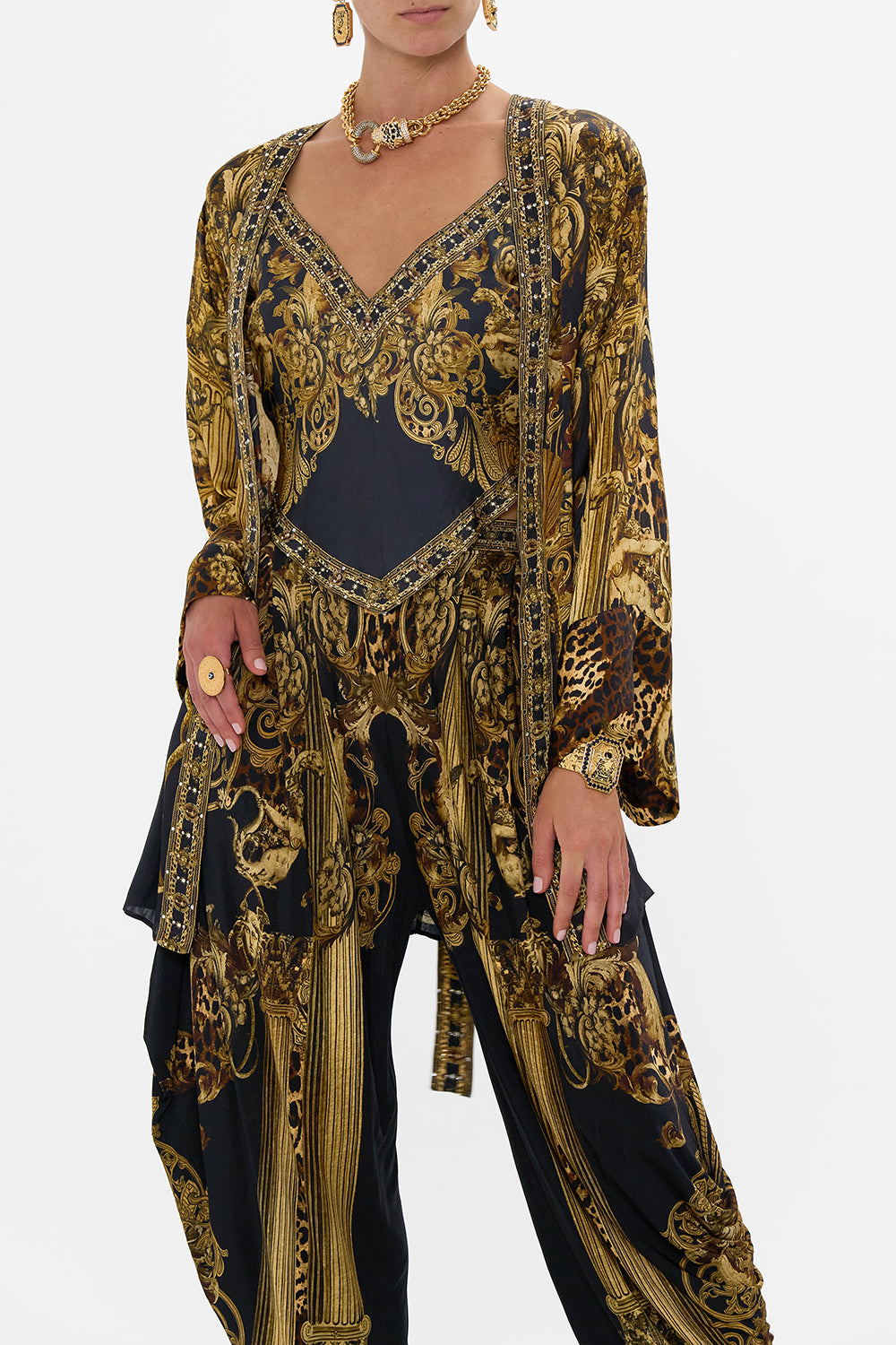 SHORT KIMONO WRAP ERA OF EMPIRES