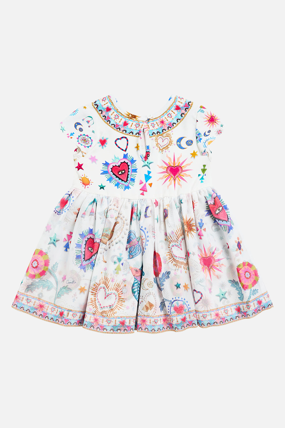 BABIES JERSEY TULLE DRESS RAINBOW ROADS
