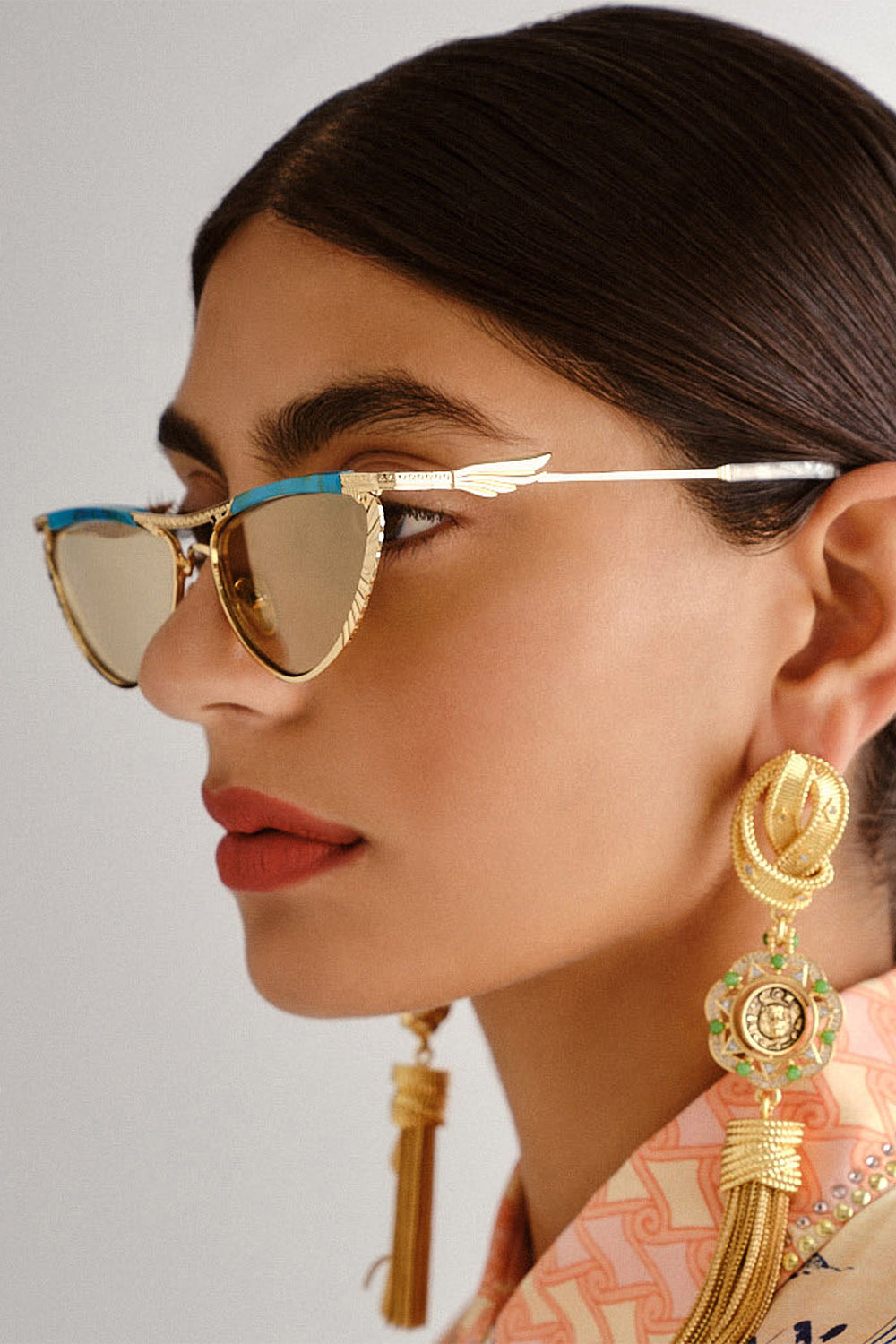 CAMILLA Sunglasses in Pyramid Paramour print.