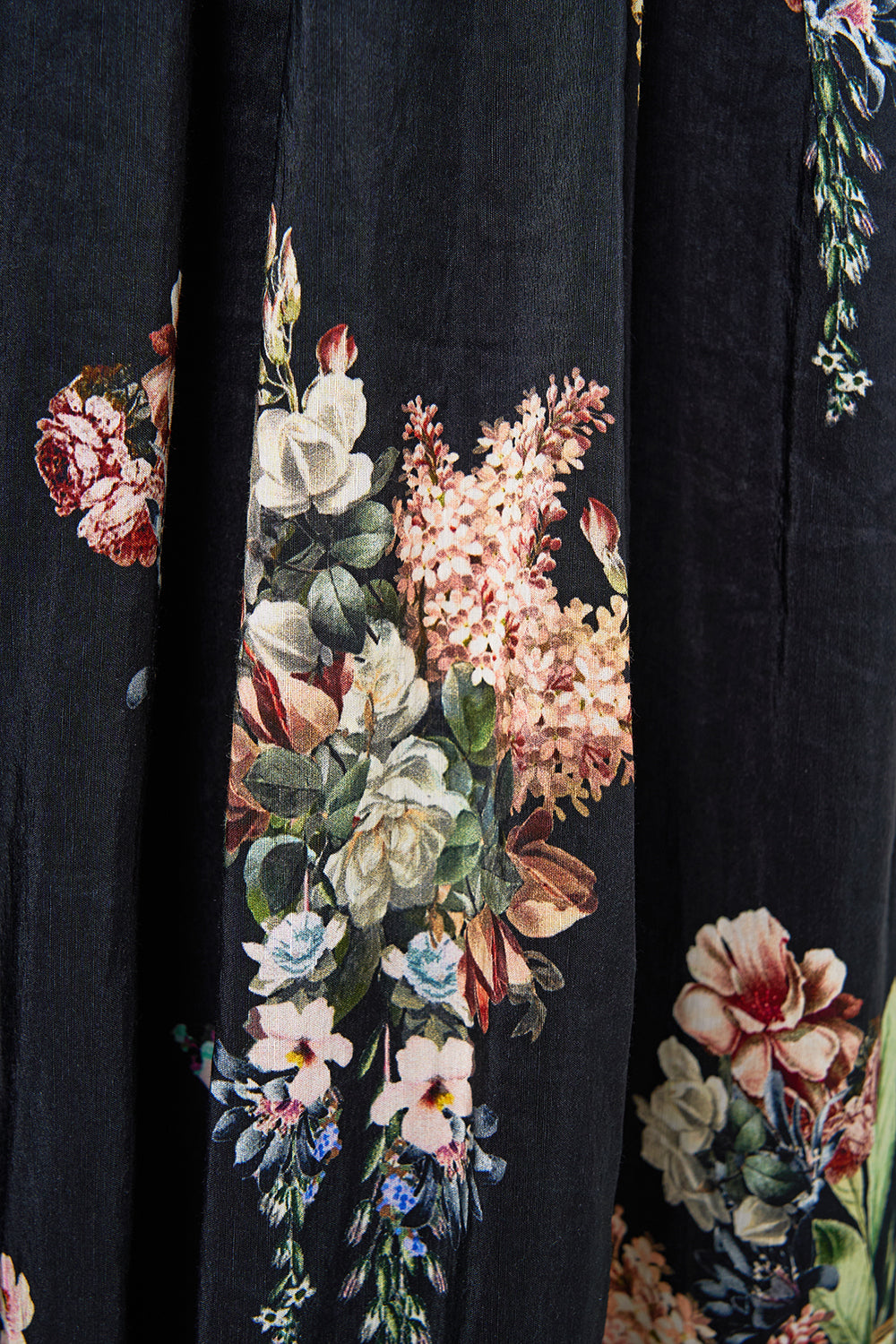 The CAMILLA Corset Waist Wide Leg Pant in our Noble Endeavours print.