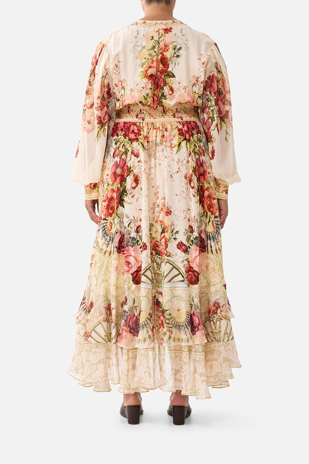 LONG BUTTON FRONT DRESS MEET ME AT THE MAJESTIC