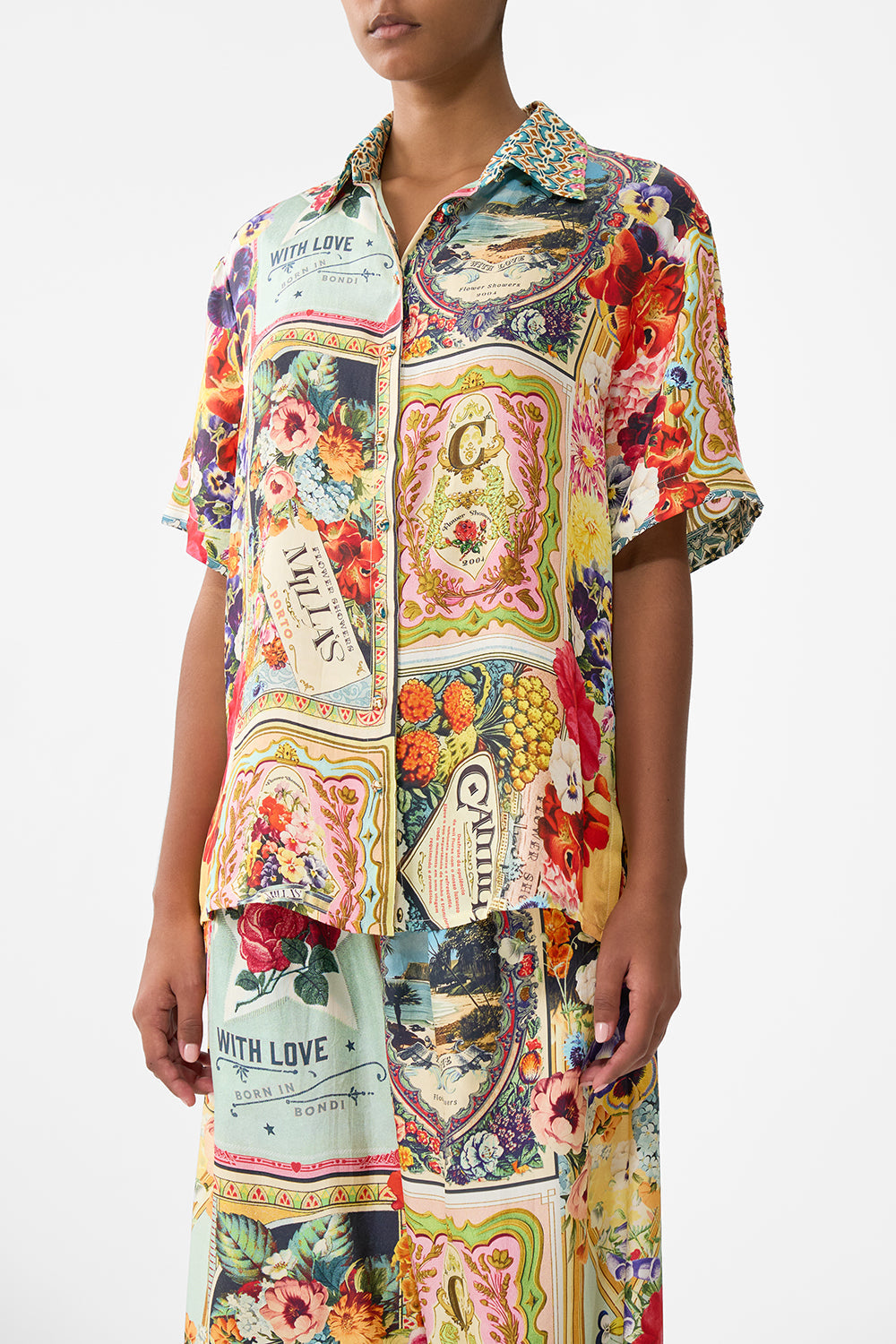 The CAMILLA Classic Shirt in our Soap Opera print.