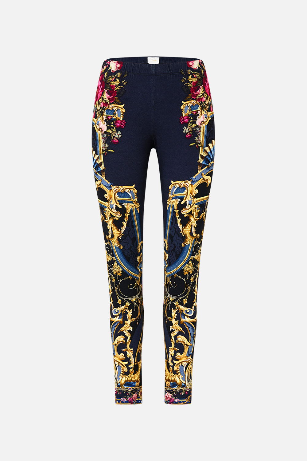 The CAMILLA Leggings in our Ornate On A Plate print.