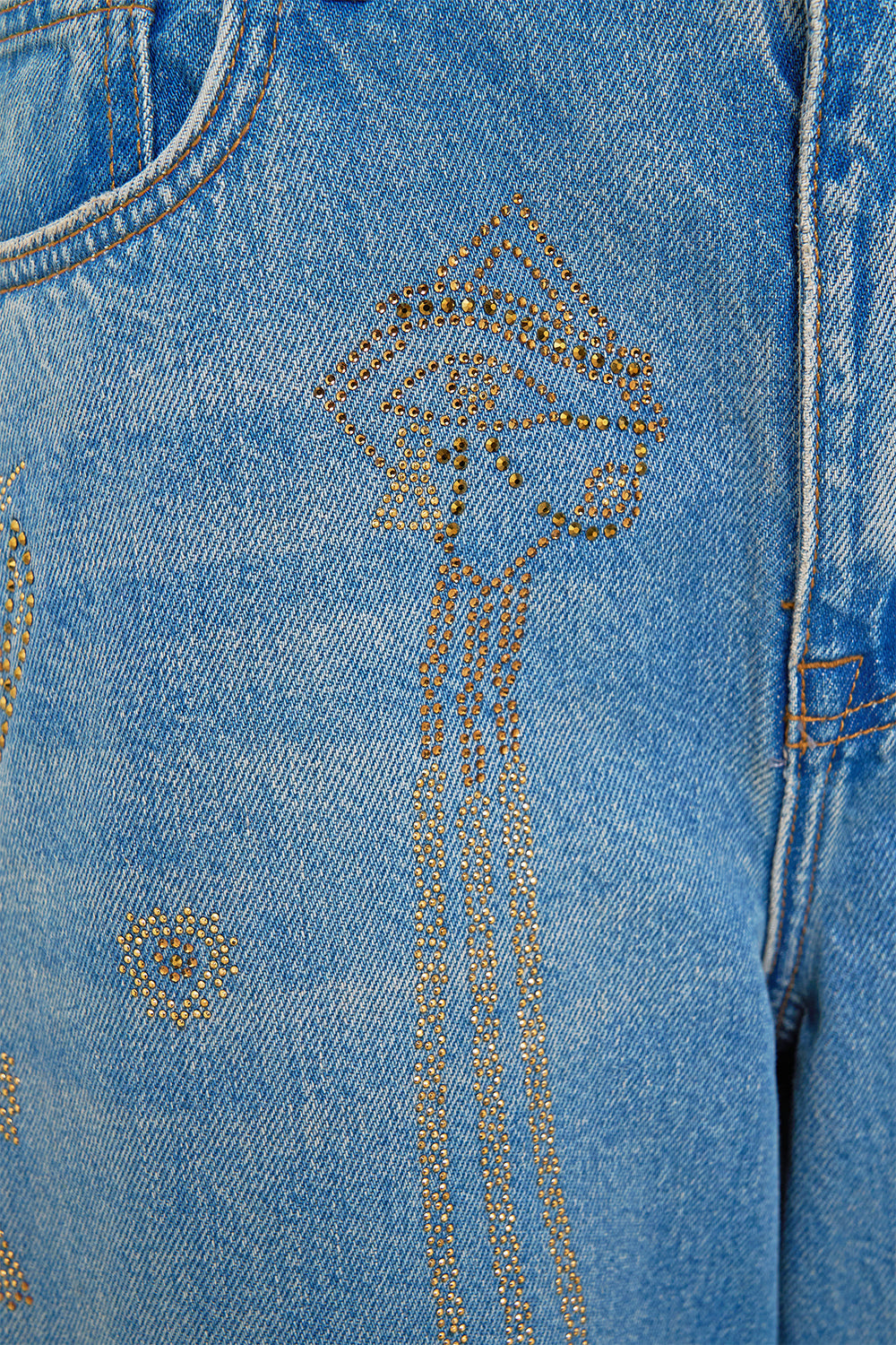 MILLA SACRED SYMBOLS GIRLFRIEND JEAN DENIM
