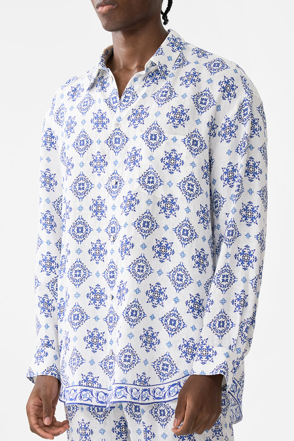 OVERSIZED SHIRT AZUL ADVENTURES