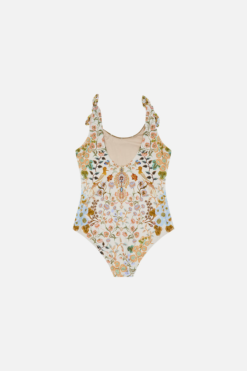 KIDS TIE SHOULDER ONE PIECE 12-14 GARDENS OF QUELUZ main image 1