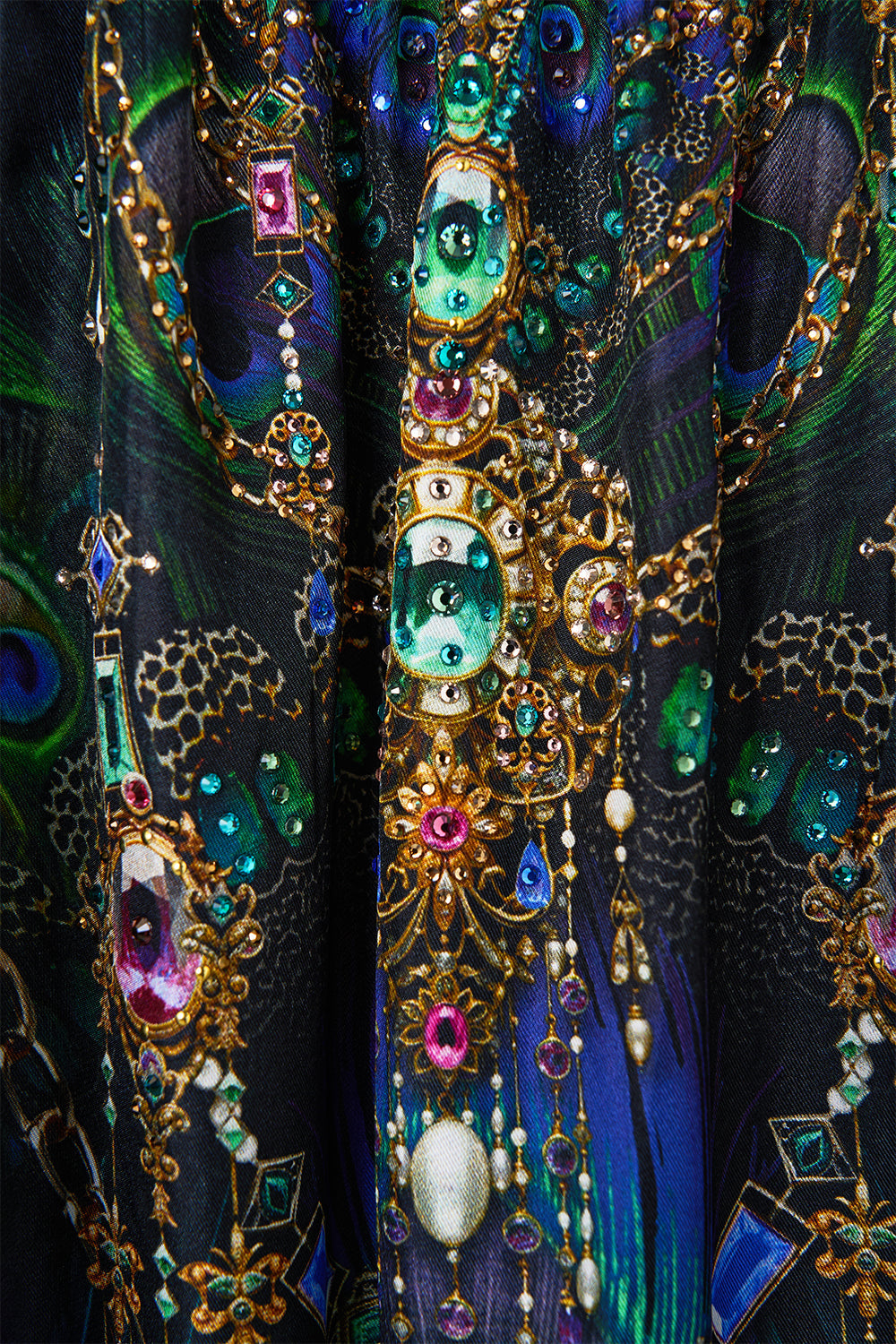 The CAMILLA Wide Strap Sundress in our Dominican Decadence print.