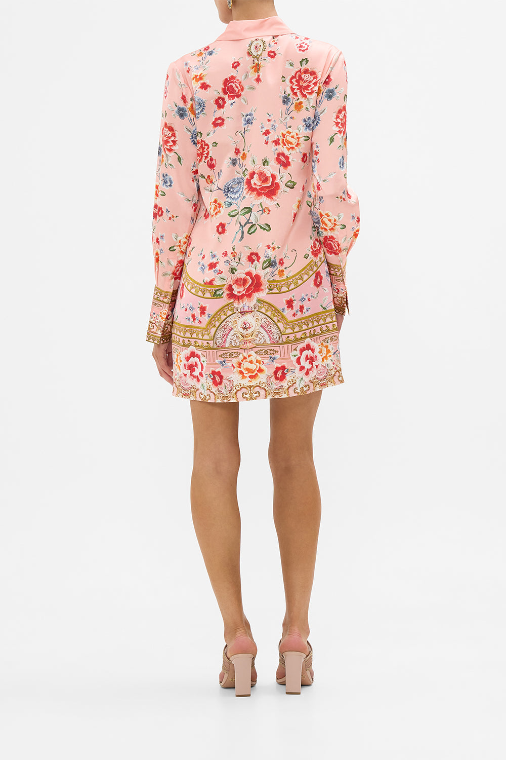 The CAMILLA Mini Shirt Dress in our Majestic Milla print.