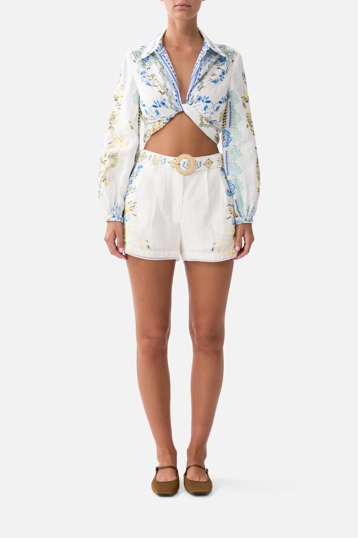 TUCK FRONT SHORT MY HOMESPUN HEART